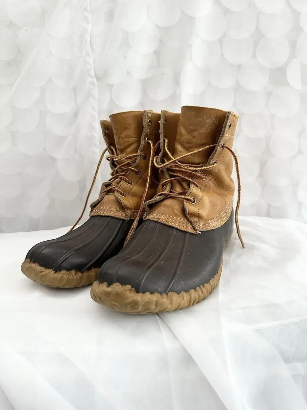 Vintage L.L. Bean Free Port Maine The Maine Hunting Shoe Mens Size 11 USA MADE